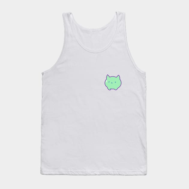 Lil' Green Guy Tank Top by Jellygeist